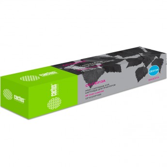Лазерный картридж CACTUS CS-CE313A (HP 126A) для HP Color LaserJet CP1012 Pro, CP1025 Pro (CF346A), CP1025nw Pro (CE918A), CP1025 Pro Plus, M175a color MFP Pro (CE865A), M175nw (CE866A), M275 (CF040A), пурпурный, 1 000 стр.