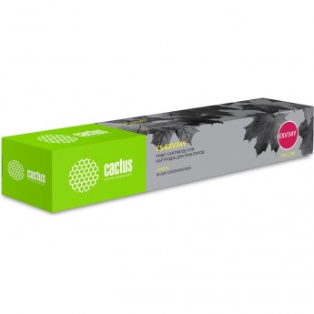 Лазерный картридж CACTUS CS-EXV34Y (C-EXV34) для Canon IR Advance C2020, Advance C2020l, Advance C2025, Advance C2030, Advance C2030l, Advance C2220, Advance C2220l, Advance C2225, Advance C2230, желтый, 19 000 стр.