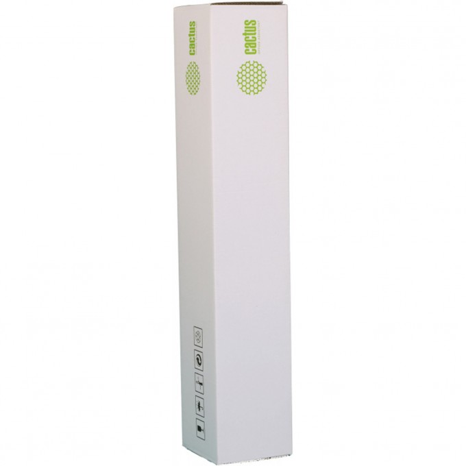 Бумага CACTUS , формат 24" (A1), 80г/м2, универсальная, белая CS-LFP80-610457