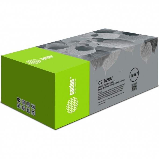 Бункер CACTUS (T6997 емкость для отработанных чернил) для Epson SureColor SC-P6000, 7000, 8000 (упак.:1шт) CS-T6997