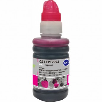 Чернила CACTUS CS-I-EPT2993 для Epson Expresion Home XP-235, 332, 335, 432, 435, пурпурный, 100 мл