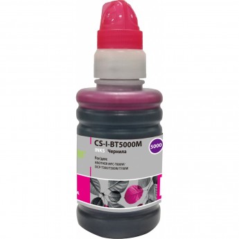 Чернила CACTUS CS-I-BT5000M для Brother DCP-T300, T500W, T700W, MFC-T800W, пурпурный, 100 мл