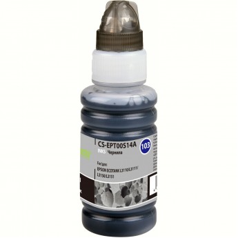 Чернила CACTUS CS-EPT00S14A для Epson Ecotank L1110, L3100, L3101, L3110, L3150, L3151, черный, 70 мл