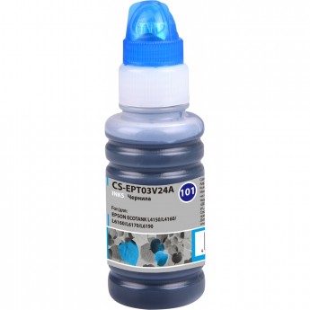 Чернила CACTUS CS-EPT03V24A для Epson L4150, L4160, L6160, голубой, 70 мл