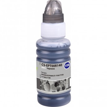 Чернила CACTUS CS-EPT00R140 для Epson L7160, L7180, черный, 70 мл