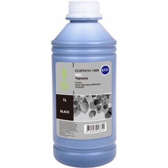 Чернила CACTUS CS-EPT6731-1000 для Epson L800, L805, L810, L850, L1800, черный, 1000 мл
