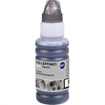 Чернила CACTUS CS-I-EPT0801 для Epson Stylus Photo P50, черный, 100 мл