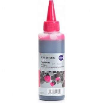 Чернила CACTUS CS-I-EPT0823 для Epson Stylus Photo R270, 290, RX590, пурпурный, 100 мл