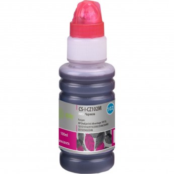 Чернила CACTUS CS-I-CZ102M для HP Deskjet Ink Advantage 1015, 1515, 2515, 2545, пурпурный, 100 мл