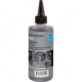 Чернила CACTUS CS-I-Un250BK для HP, Lexmark, Canon, Epson, Brother, черный, 250 мл