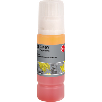 Чернила CACTUS CS-GI46Y желтый для Canon MAXIFY GX6040, GX7040, 135 мл