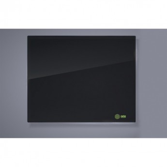 Демонстрационная доска CACTUS CS-GBD-120x150-BK магнитно-маркерная, стеклянная, черная, 120x150 см.