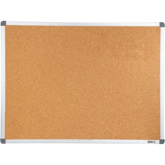 Демонстрационная доска CACTUS пробковая, алюминиевая рама, 45x60 см. CS-CBD-45X60