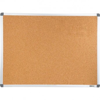 Демонстрационная доска CACTUS CS-CBD-90X120 пробковая, алюминиевая рама, 90x120 см.