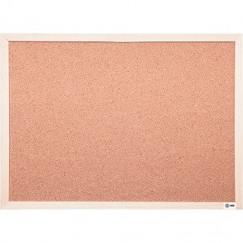Демонстрационная доска CACTUS CS-CWBD-45X60 пробковая, деревянная рама, 45x60 см.