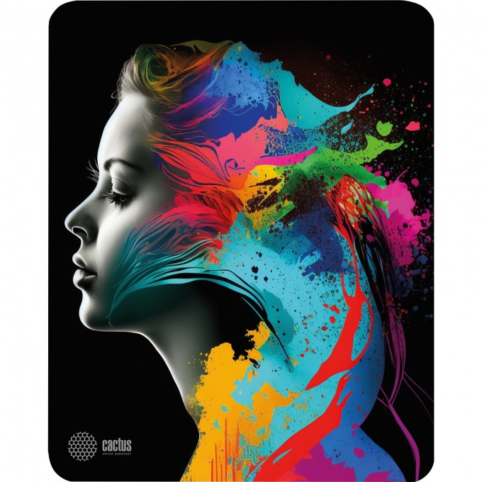 Коврик для мыши CACTUS COLOR PAINT 300x250x3мм cs-mp-d08m