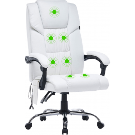 Кресло CACTUS CS-CHR-OC02M-WT белый