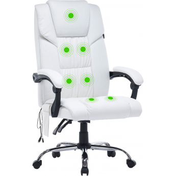 Кресло CACTUS CS-CHR-OC02M-WT белый