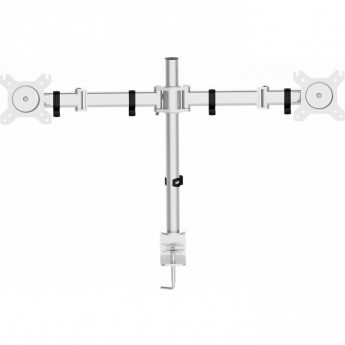 Кронштейн для мониторов CACTUS серебристый 13"-27" макс.8кг настольный поворот наклон