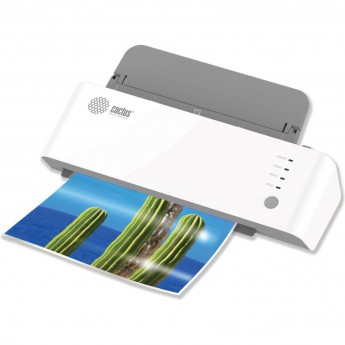 Ламинатор CACTUS CS-LAB-A4600 A4 (80-125мкм) 60см/мин, (2 вал.), лам.фото