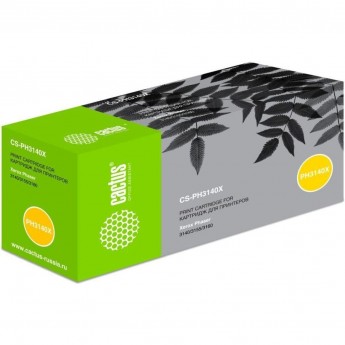 Лазерный картридж CACTUS CS-PH3140X (108R00909) для Xerox Phaser 3140, 3155, 3160, 3160n, черный, увеличенной емкости, 2 500 стр.