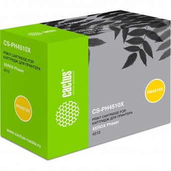 Лазерный картридж CACTUS CS-PH4510X (113R00712) для Xerox Phaser 4510, 4510b, 4510dn, 4510dt, 4510dx, 4510n, 4510vb, 4510vn, черный, 19 000 стр.