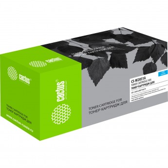 Лазерный картридж CACTUS CS-W2031A для HP LaserJet M454, MFP M479, голубой, 2 100 стр.