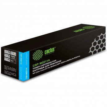 Лазерный картридж CACTUS CSP-W2211A (HP 207A) для HP M255, MFP M282, M283, голубой, 1 250 стр.