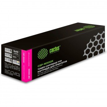 Лазерный картридж CACTUS CSP-W2033X (HP 415X) для HP LJ M454, MFP M479, пурпурный, 6 000 стр.