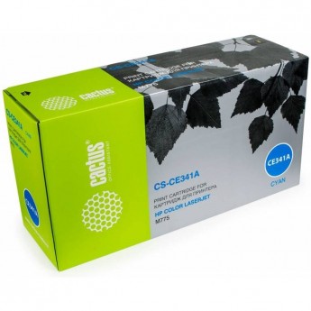 Лазерный картридж CACTUS CS-CE341AR (HP 651A) для HP Color LaserJet M775 (Enterprise 700 color), M775dn MFP, M775f MFP, M775z MFP, голубой, 16 000 стр.