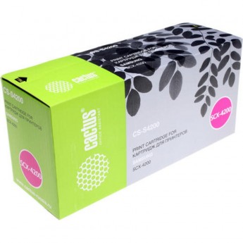 Лазерный картридж CACTUS CS-S4200 (SCX-D4200A) для Samsung SCX4200, 4220, черный, 3 000 стр.