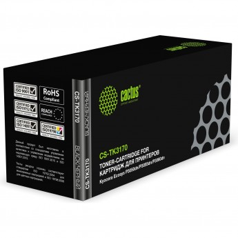 Лазерный картридж CACTUS CS-TK3170 (TK-3170) для Kyocera Ecosys P3050dn, P3055dn, P3060dn, черный, 15 500 стр.