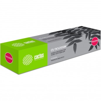 Лазерный картридж CACTUS CS-TK5205BK (TK-5205K) для Kyocera Ecosys 356ci, черный, 18 000 стр.