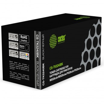 Лазерный картридж CACTUS CS-TK5240BK (TK-5240K) для Kyocera Ecosys M5526cdn, M5526cdw, P5026cdn, P5026cdw, черный, 4 000 стр.