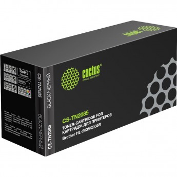 Лазерный картридж CACTUS CS-TN2085 (TN-2085) для принтеров Brother HL 2035, HL 2035r, HL 2037, черный, 1 500 стр.