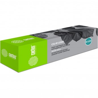 Лазерный картридж CACTUS CS-R1230D (Type 1230D) для принтеров Ricoh Aficio 2015, 2016, 2018, 2018D, 2020, 2020D, MP 1500, MP 1600, MP 1600L, MP 1900, MP 2000, MP 2000L, MP 2000LN, черный, 9 000 стр.
