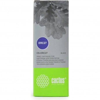 Матричный картридж CACTUS CS-ERC27 для Epson ERC 27, черный