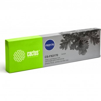 Матричный картридж CACTUS CS-FX2170 (S015086) для Epson FX LQ-2070, 2170, 2180, 1180, черный