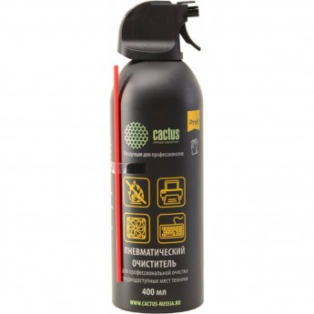 Пневматический очиститель CACTUS CSP-Air400AL негорючий, для очистки техники, 400 мл