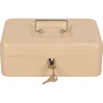 Ящик для денег без номинала CACTUS CS-CB-003WT 90x250x180, 1.367кг, бежевый, сталь