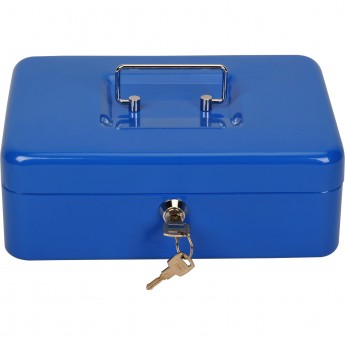 Ящик для денег без номинала CACTUS CS-CB-003BL 90x250x180 1.367кг, синий, сталь